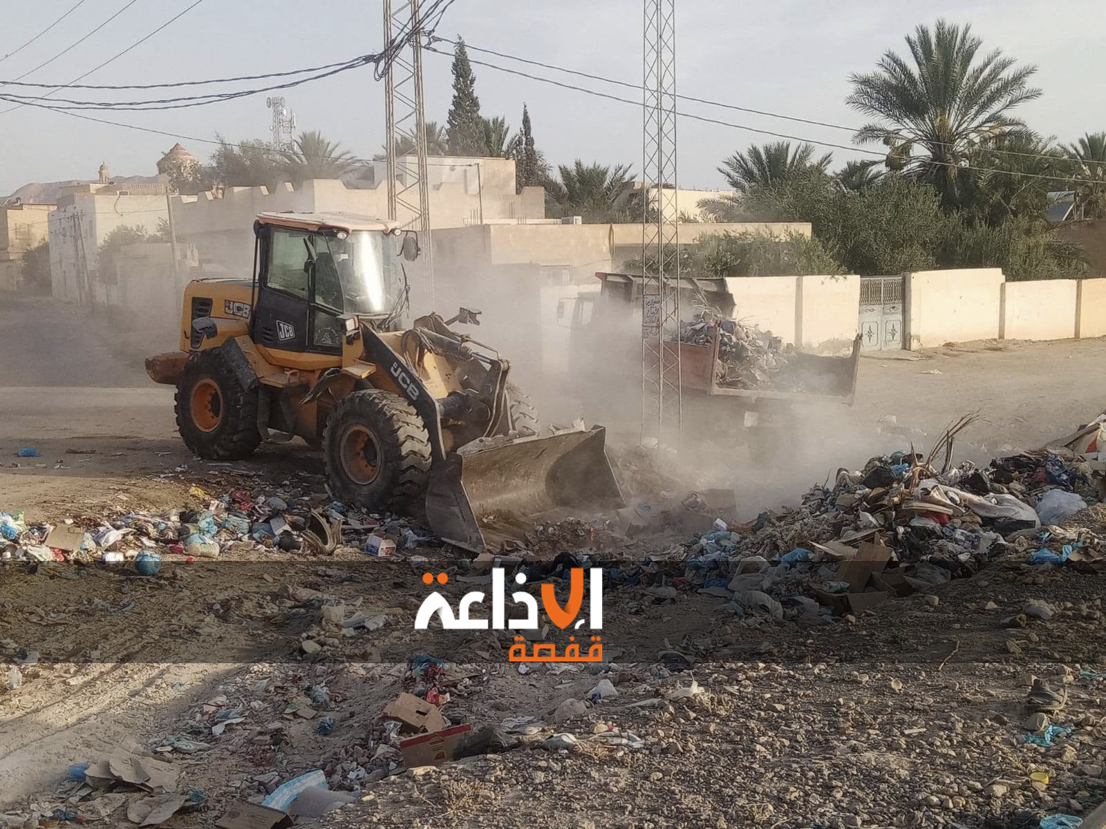 بلدية المتلوى : تنفيذ حملات واسعة للنظافة للقضاء على المصبات العشوائية للفضلات
