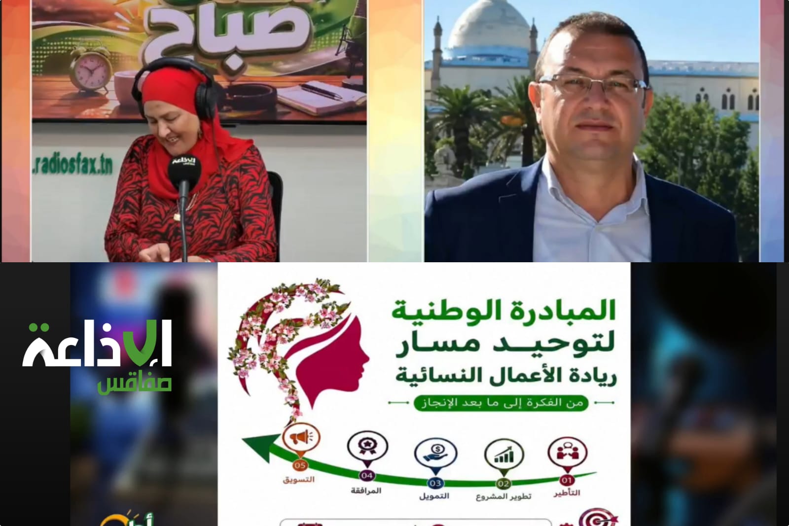 صفاقس : انطلاق  المبادرة الوطنية لتوحيد مسار  ريادة الأعمال النسائية  بدار الشبا ب بير علي بن خليفة  