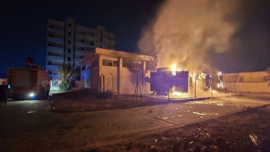 شركة الكهرباء الليبية: هجوم على محطة تحويل بالزاوية أدى لانقطاع واسع للتيار