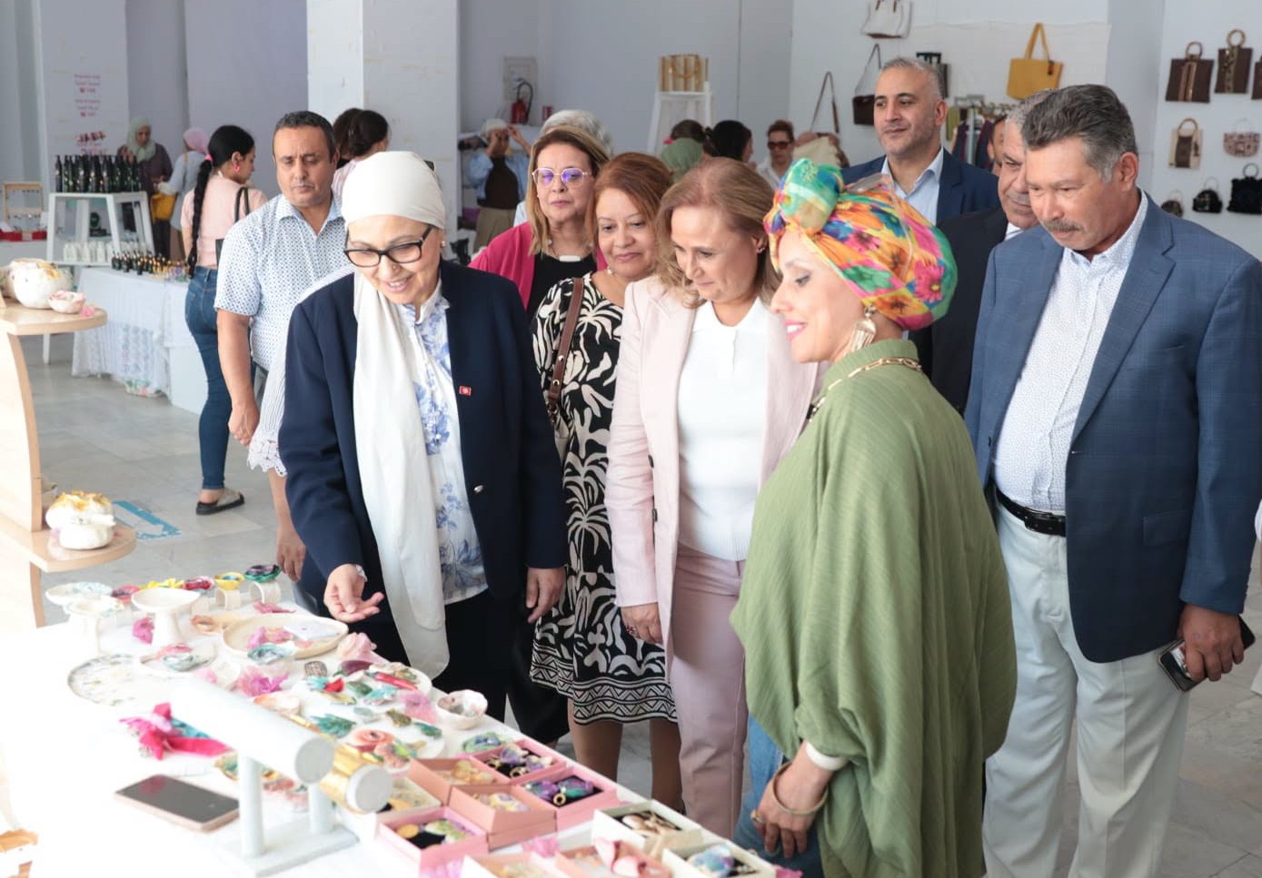 افتتاح الأيام الترويجيّة للصناعات التقليديّة بالعاصمة تحت شعار "المرأة الحرفيّة التونسيّة .. إبداع وأصالة  (صور)