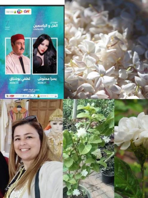 مدينة الحمامات تعيش على وقع الدورة السابعة لمهرجان الفل والياسمين من 15 الى 23 أوت الجاري