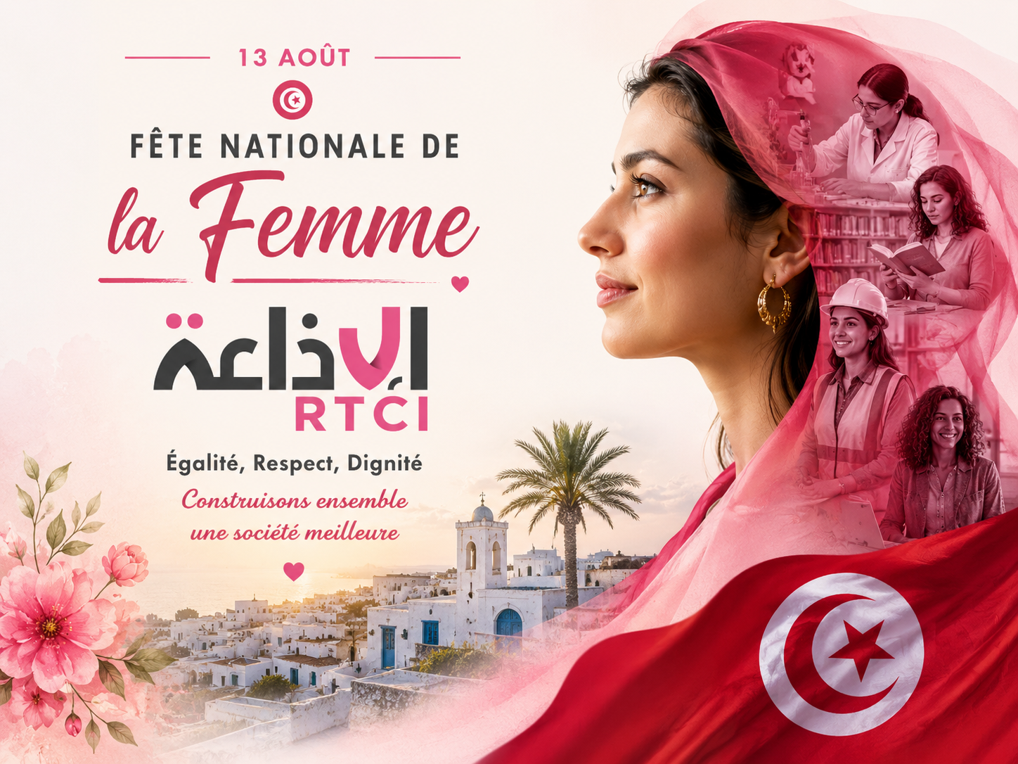 13 août : la Tunisie célèbre la Fête nationale de la Femme