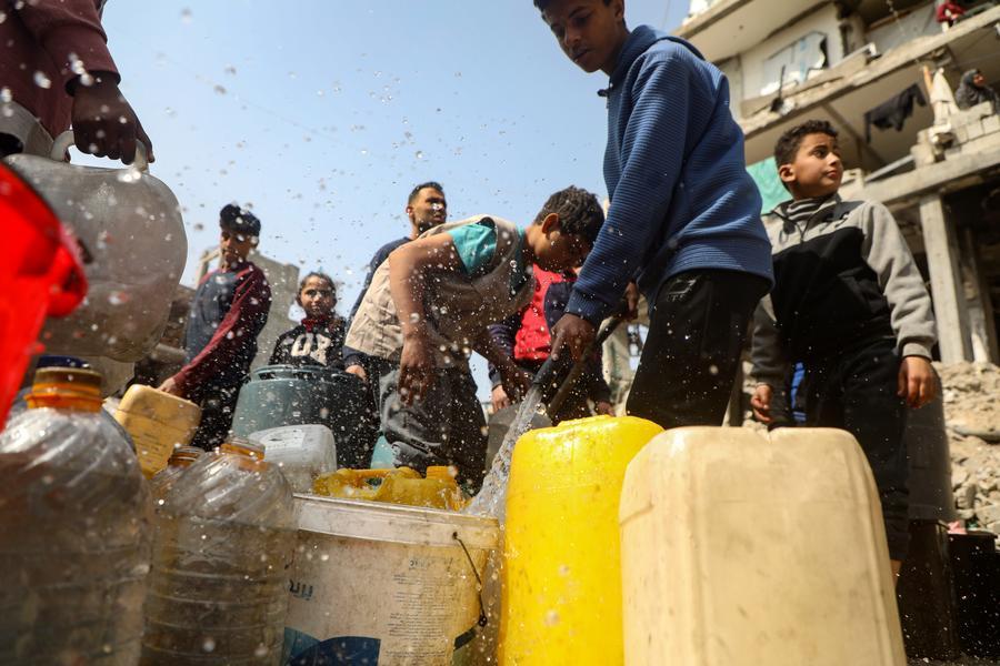 العدوان الصهيوني على غزة: عجز المياه يتجاوز الـ70 بالمائة