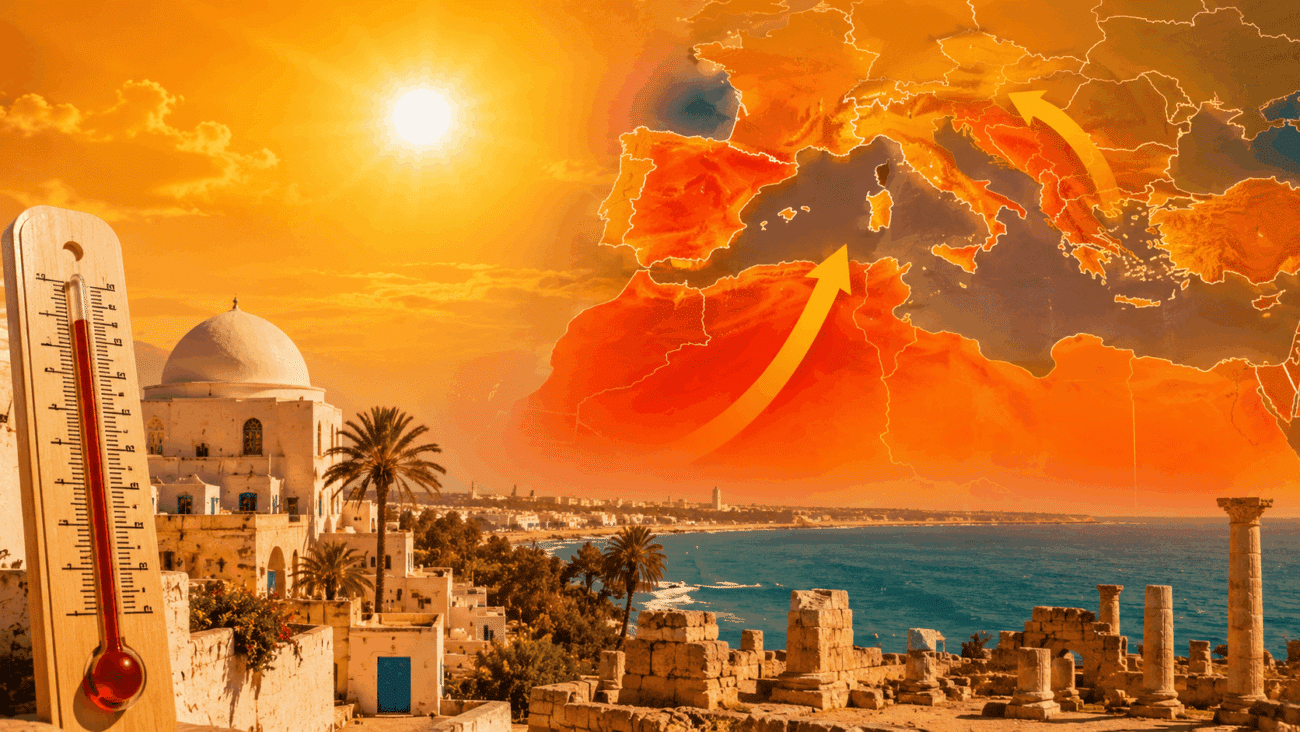 Météo : des passages orageux et des températures toujours en hausse