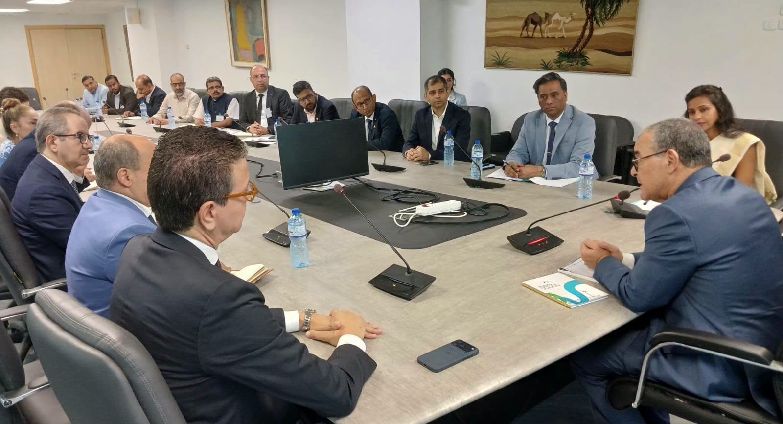 وزير الاقتصاد: الفرص والإمكانيات متوفرة للارتقاء بحجم الاستثمارات الهندية في تونس