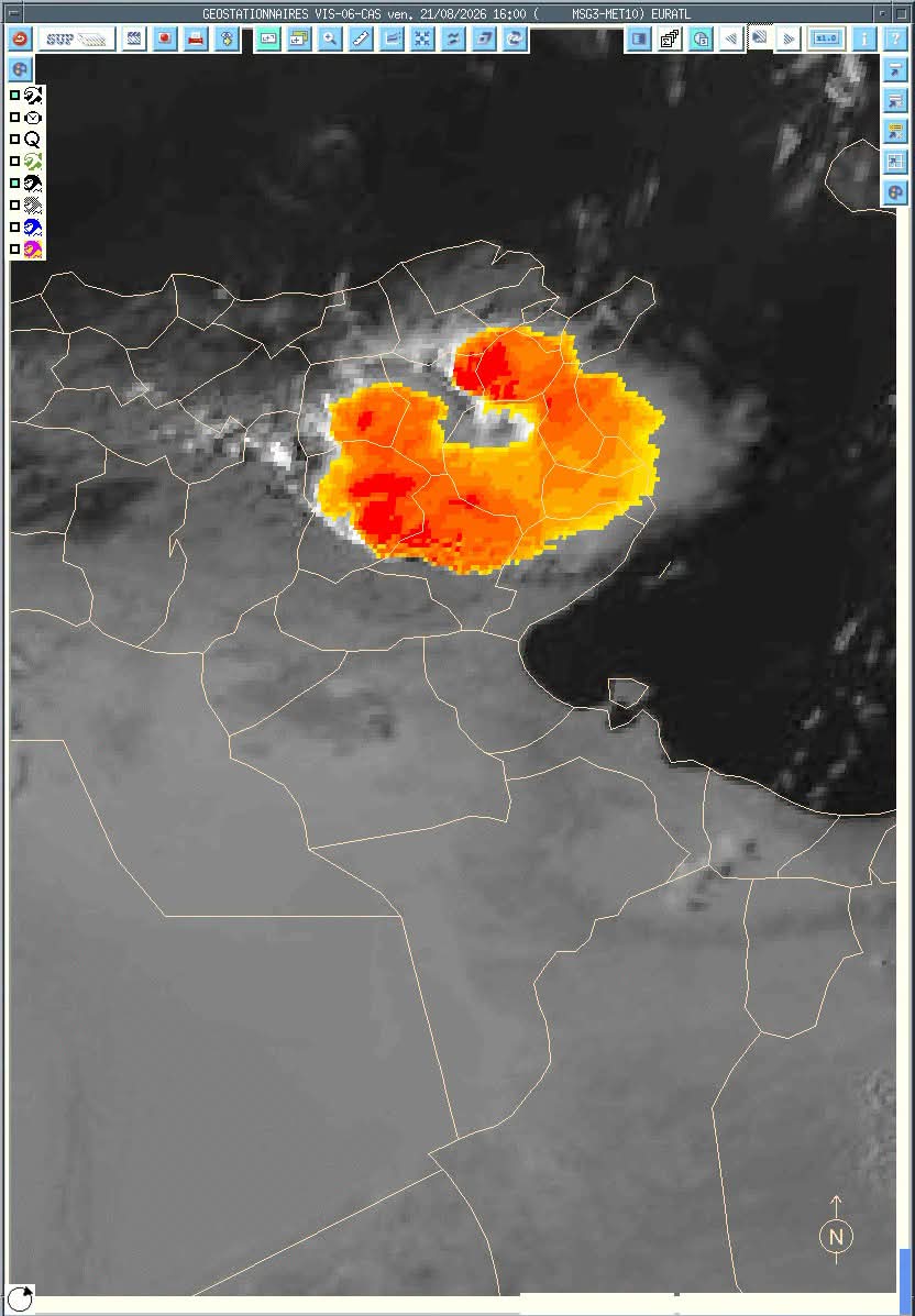 Météo : des orages et des pluies attendus au Nord et au Centre