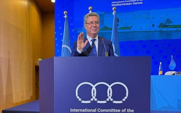 CNOT: Mehrez Boussayene reconduit à la vice-présidence du Comité international des Jeux méditerranéens