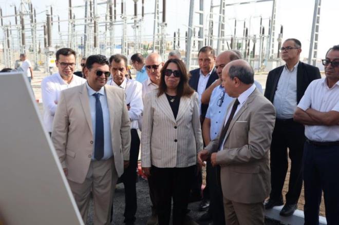 تدشين محطة تحويل الكهرباء للجهد العالي ببوعرڨوب من ولاية نابل، بكلفة 47 مليون دينار