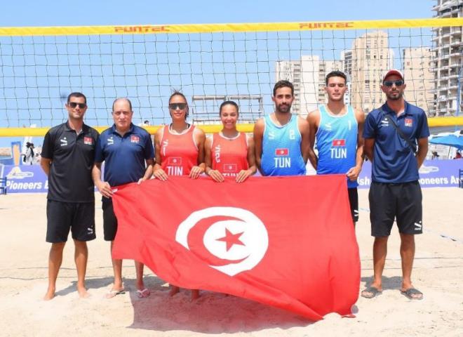 بطولة افريقيا للكرة الطائرة الشاطئية (الدور نصف النهائي): المنتخب التونسي ينهزم أمام المنتخب المغربي /أ/ بشوطين دون رد