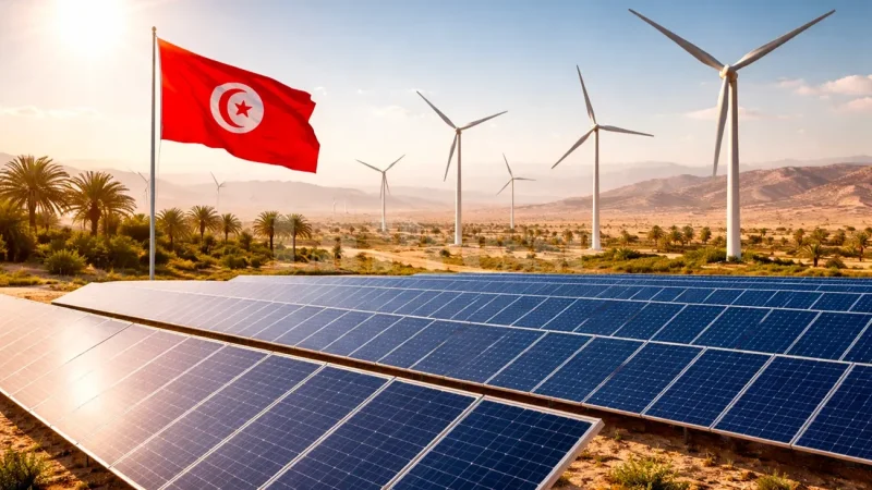 تونس تعمل على تطوير استغلال طاقة الرياح والغاز الحيوي لتوليد الكهرباء وتثمين النفايات