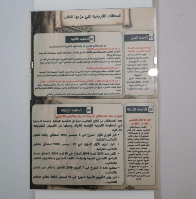 وزارة الشؤون الدّينية تنظّم معرضا حول "الكُتّاب التونسي بين الأمس واليوم"