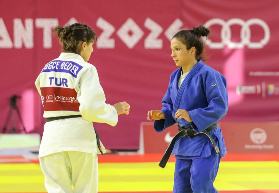 الألعاب المتوسطية - جيدو: أميمة البديوي تحرز فضية وزن -48 كغ