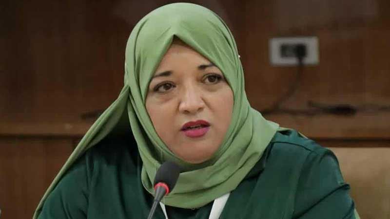النائبة أسماء درويش تدعو إلى تمديد العمل بنصف الوقت وتاجيل العودة المدرسية مراعاة للوضع المناخي والطاقي