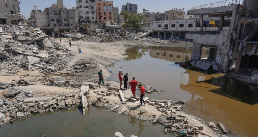 غزة: تدمير أكثر من 80 بالمائة من شبكات المياه والصرف الصحي
