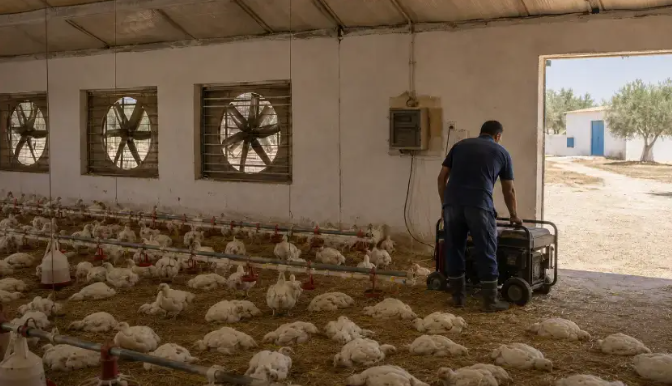 Canicule et coupures d’électricité : les agriculteurs face à des pertes et une baisse des rendements