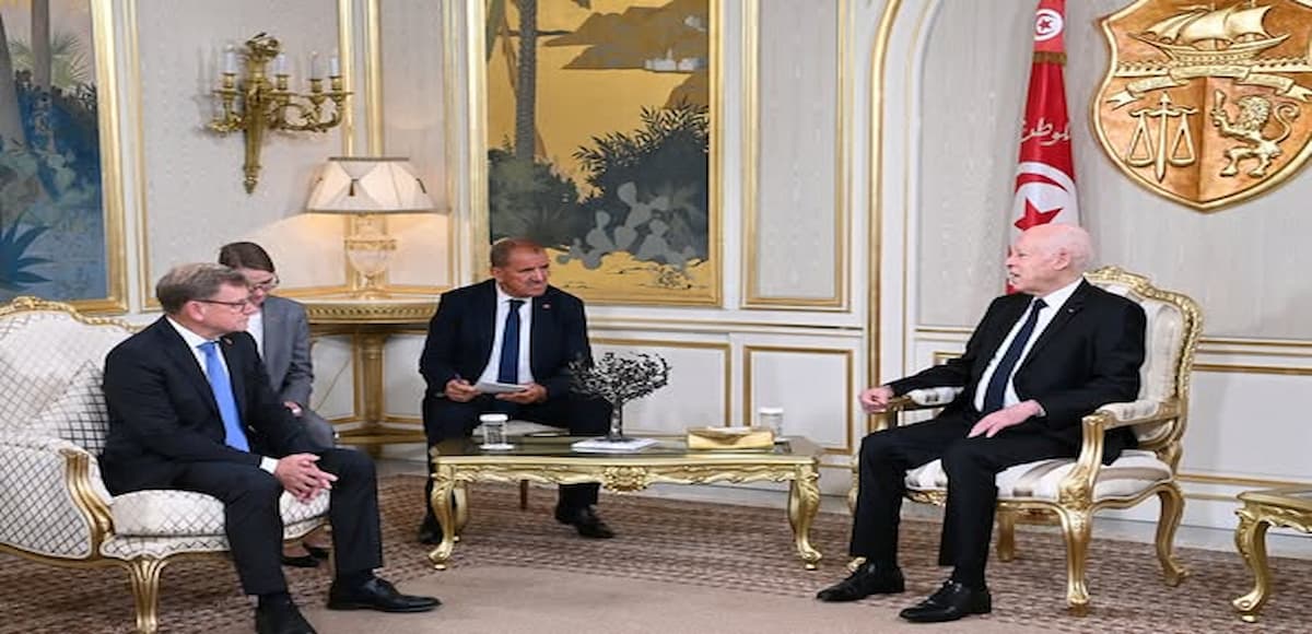 Kaïs Saïed reçoit le ministre allemand des Affaires étrangères à Carthage