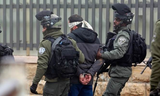 قوات الاحتلال الصهيوني تعتقل 19 فلسطينيا من الضفة الغربية والقدس