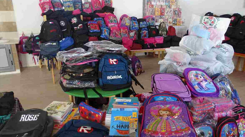 نابل: اللجنة الجهوية للتضامن الاجتماعي تشرع في توزيع المساعدات الخاصة بالعودة المدرسية