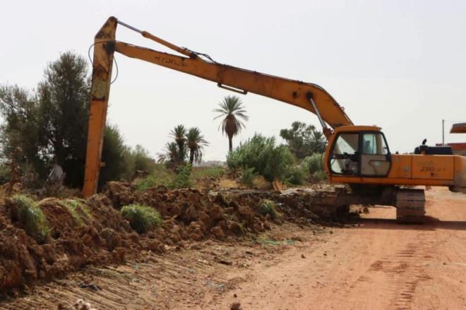 المنستير: تواصل أشغال مشروع جهر وتنظيف وادي المالح بجمّال بكلفة تناهز 220 ألف دينار