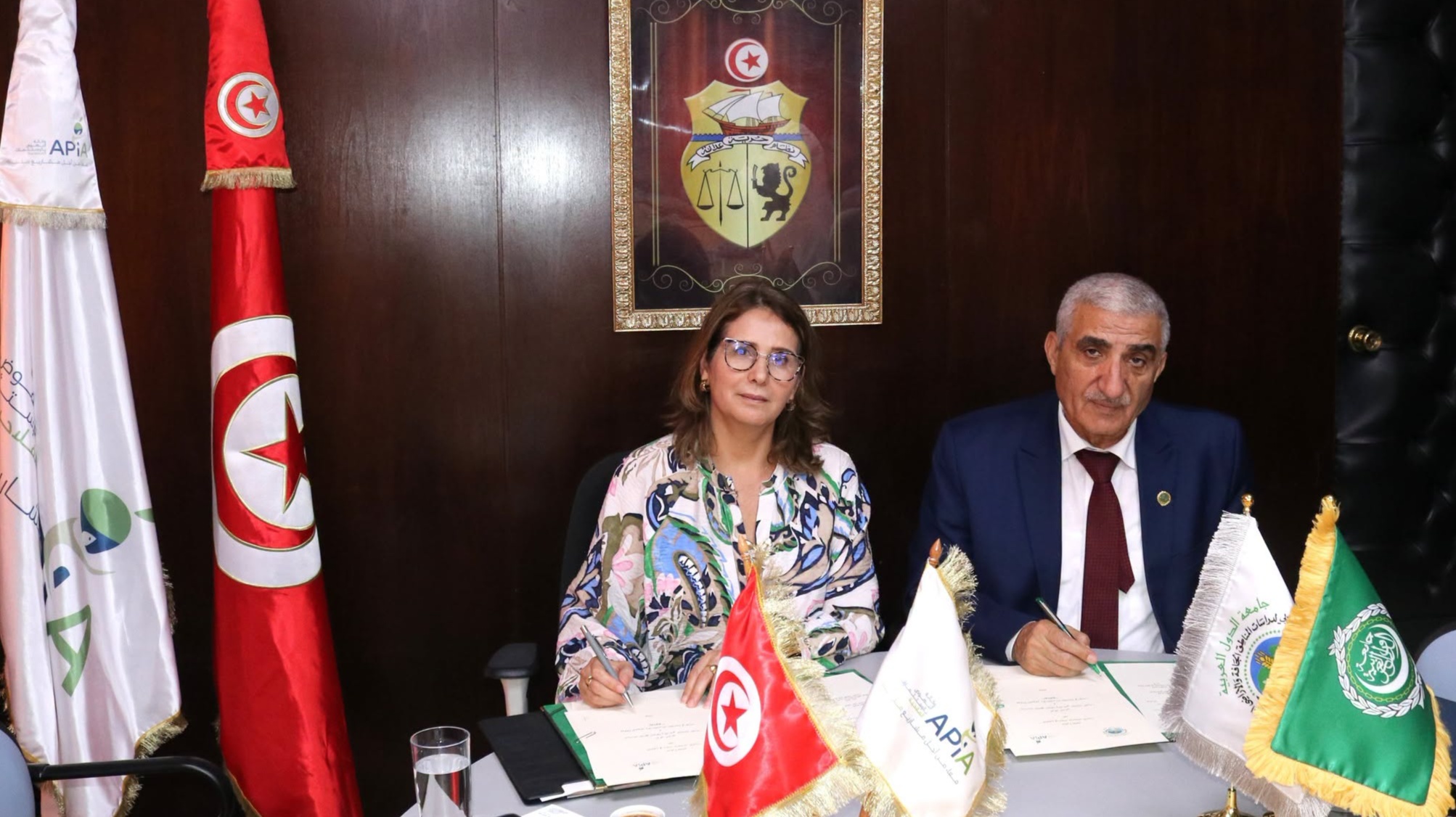 توقيع اتفاقية لتعزيز التعاون في مجال ريادة الاعمال والابتكار الفلاحي بين وكالة النهوض بالاستثمارات الفلاحية ومنظمة "أكساد"