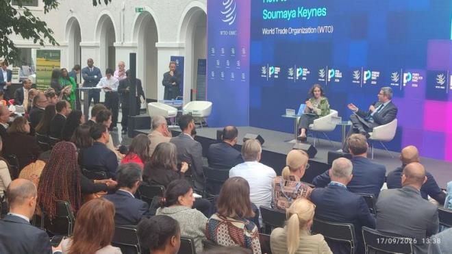 البعثة الدائمة بجنيف تؤكد حرص تونس على تكريس مقاربتها الوطنية القائمة على ترسيخ انفتاح سياستها التجارية
