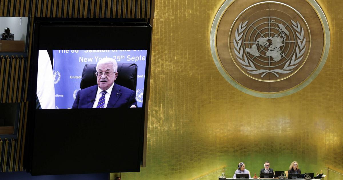 الأمم المتحدة تسمح للرئيس الفلسطيني بالتحدث عبر الفيديو بعد رفض أمريكا دخوله