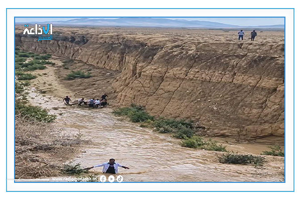 سليانة: اانتشال جثة طفل جرفته مياه وادي الروحية بالروحية.