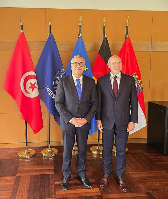 تونس وألمانيا: مقترح لتنظيم منتدى اقتصادي مشترك وتبادل زيارات وفود الأعمال بين تونس ومقاطعة "هيسن" الالمانية