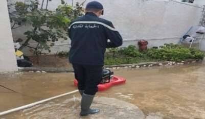 الحماية المدنية تؤكد جاهزيتها لمجابهة التقلبات الجوية المتوقعة بداية من يوم الاربعاء القادم