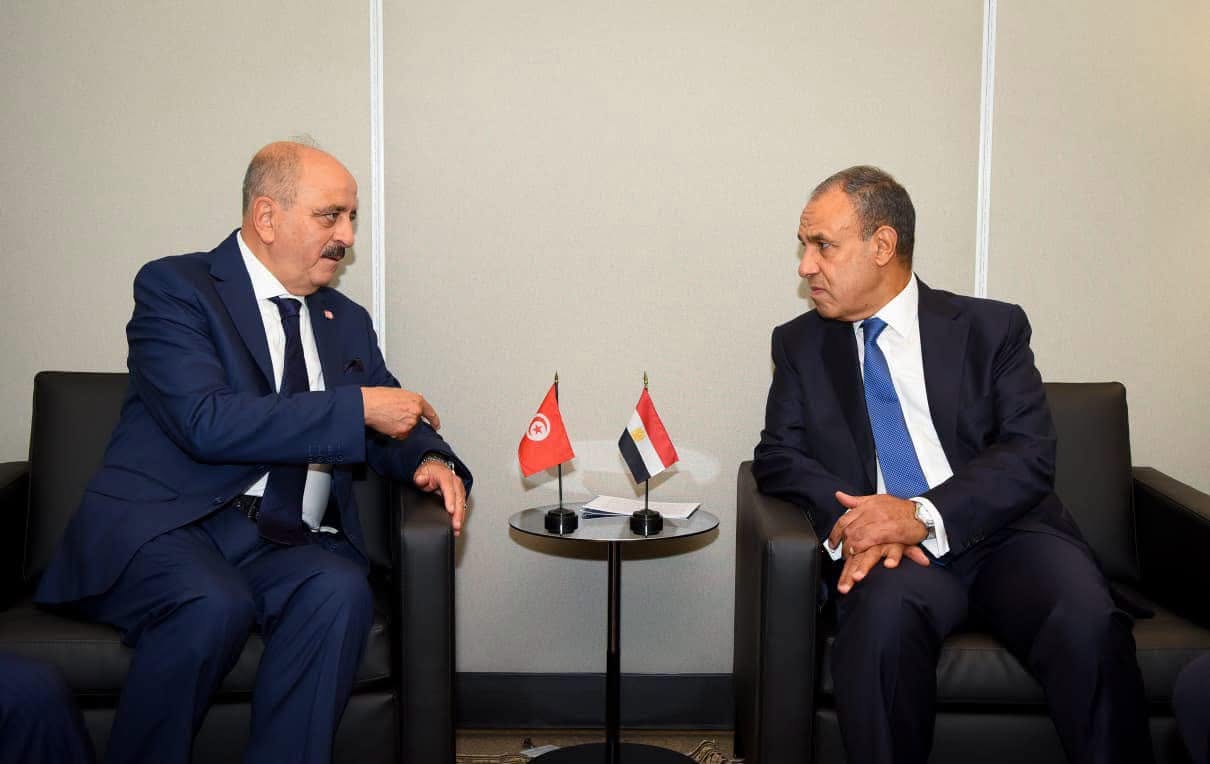 تونس ومصر تؤكدان ضرورة تكثيف التشاور والتنسيق حول القضايا ذات الاهتمام المشترك