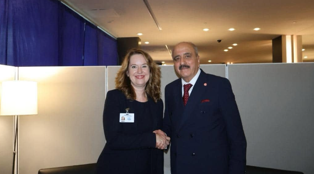 النتائج المسجلة ضمن آلية العودة الطوعية وإعادة الإدماج محور لقاء النفطي بنيويورك المديرة العامة للمنظمة الدولية للهجرة