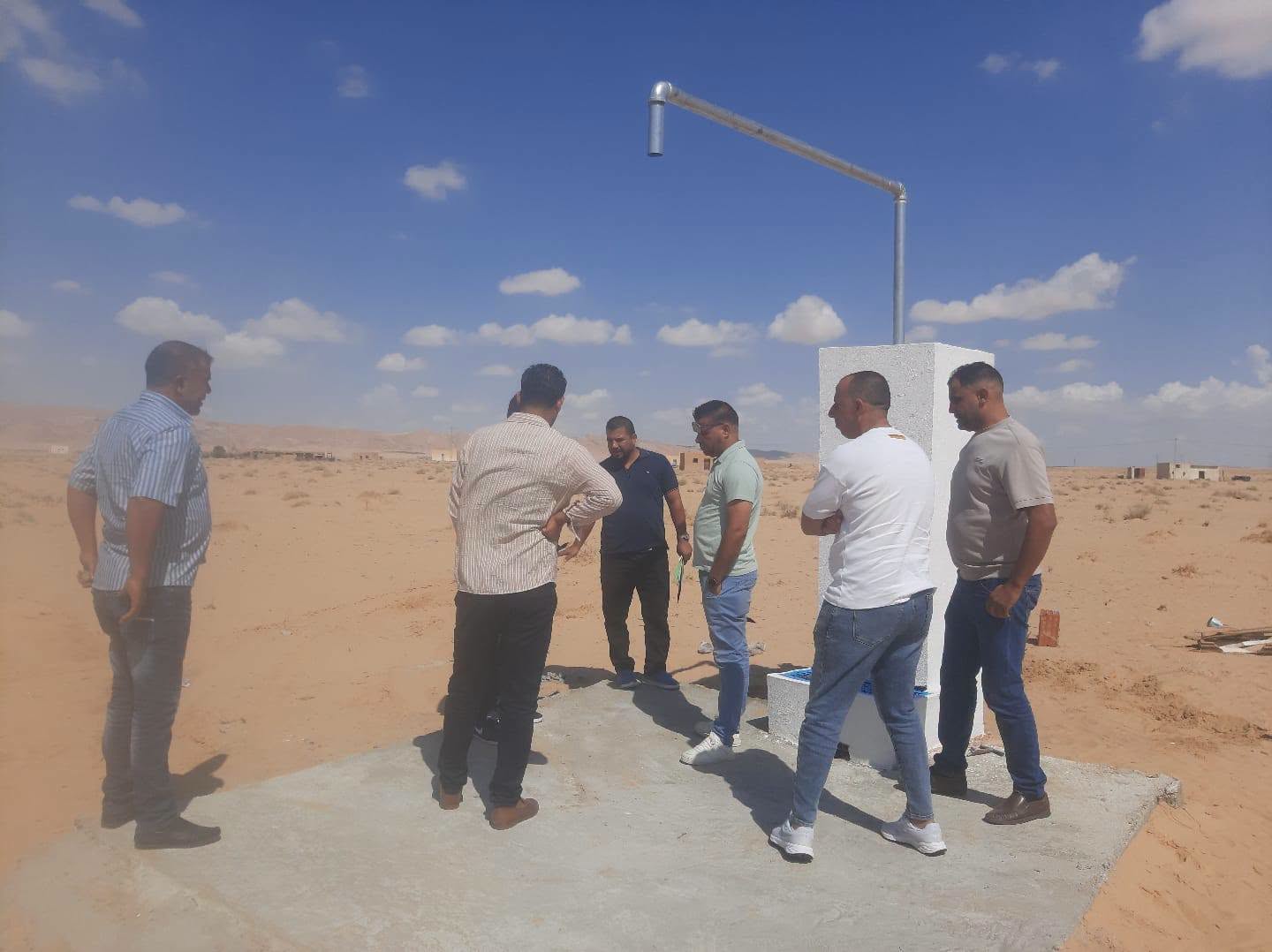  قفصة : بلدية المضيلة تنتهي من الأشغال الخاصة بانجاز مشروع إيصال الماء الصالح للشراب للتجمعات السكنية السقي – المقادمية –النجايمية و أولاد تليجان