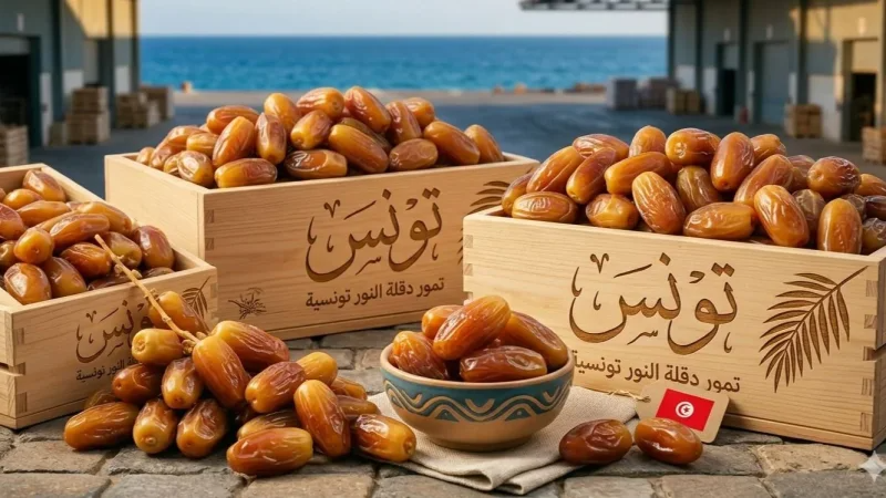 رقم الأسبوع: قيمة صادرات التّمور التّونسية تتجاوز لأوّل مرّة المليار دينار