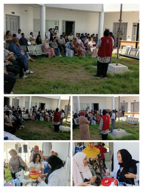 قافلة صحية ونفسية بمركز الدفاع والادماج الاجتماعي بسيدي بوزيد