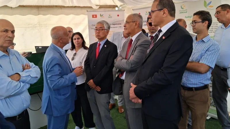 Béja : inauguration de la première station de valorisation des déchets à technologie japonaise en Tunisie et en Afrique