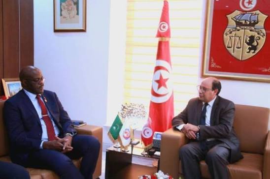 وزير تكنولوجيات الاتصال يبحث مع الأمين العام للاتحاد الإفريقي للبريد سبل تعزيز التعاون والشراكة