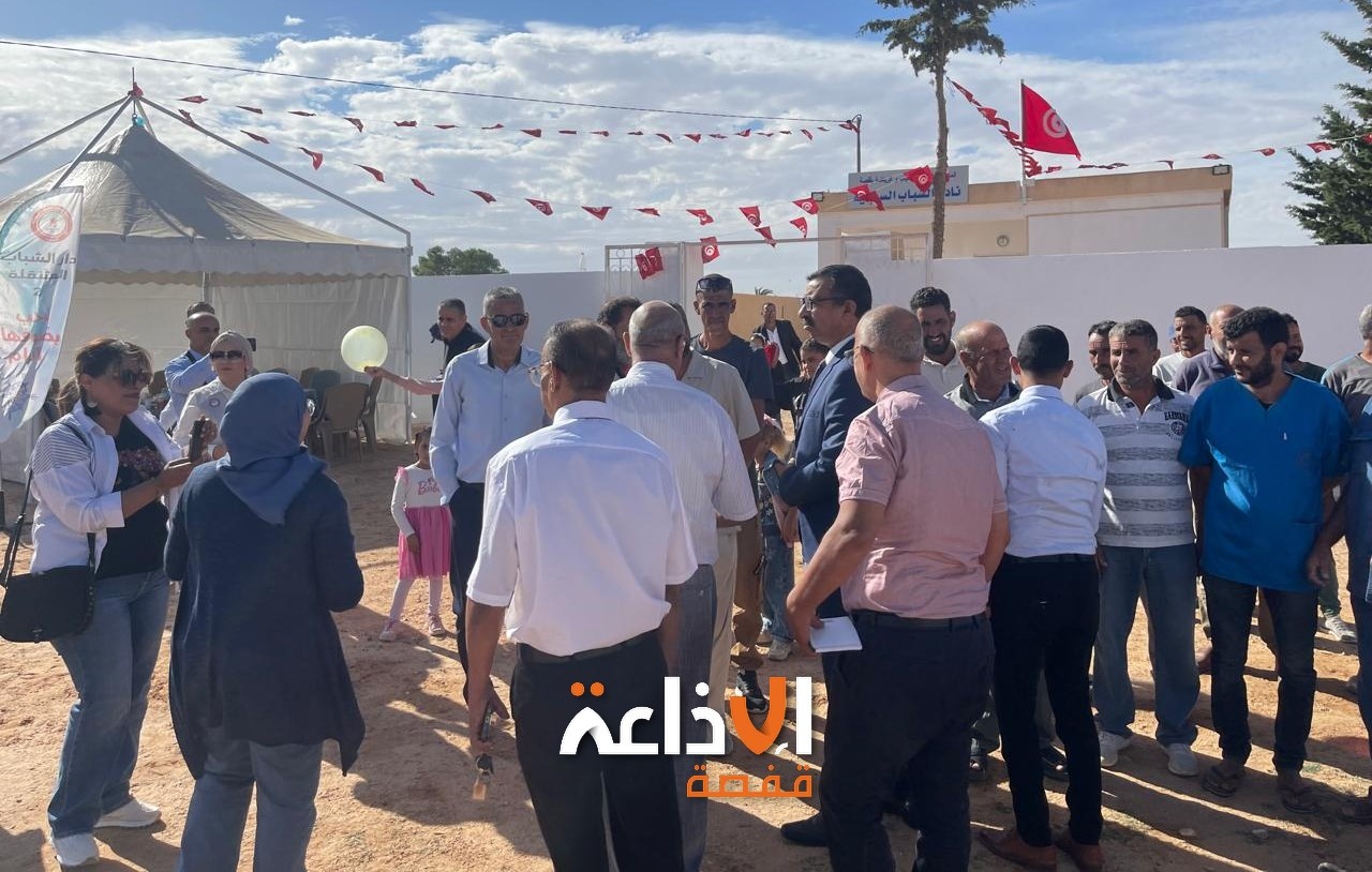 قفصة: افتتاح نادي الشباب الريفي بمنطقة السوينية من معتمدية سيدي عيش