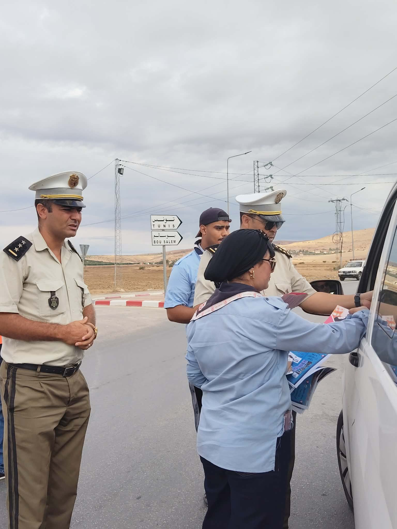 جندوبة: حملة مرورية وتحسيسية مشتركة لحث سواق السيارات على احترام قوانين المرور