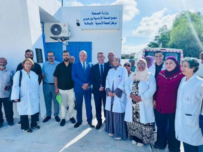 إعادة فتح مركز الصحة الأساسية الرسالة بمرناق بعد استكمال أشغال التهيئة والصيانة