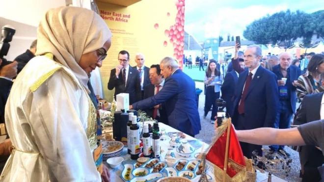 المدير العام للفاو يزور الجناح التونسي في المعرض العالمي للاغذية والزراعة المنعقد من 8 الى 12 اكتوبر بروما
