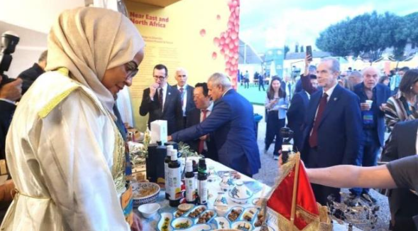 المدير العام للفاو يزور الجناح التونسي في المعرض العالمي للأغذية والزراعة المنعقد بروما