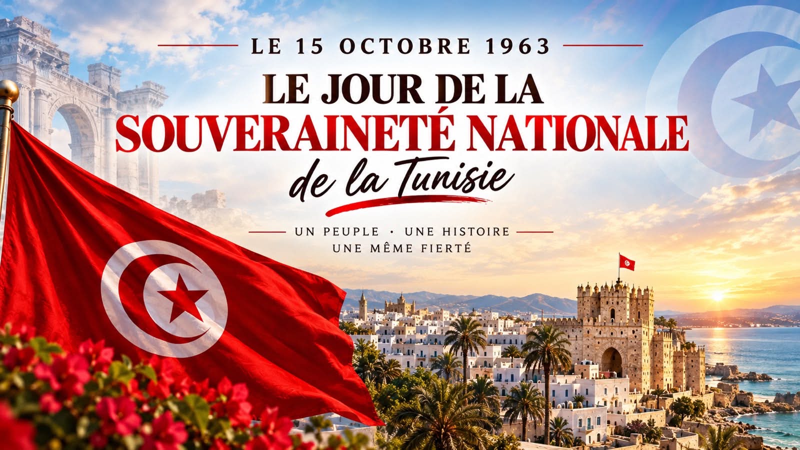 La Tunisie célèbre le 63e anniversaire de la Fête de l’Évacuation, symbole de sa souveraineté nationale