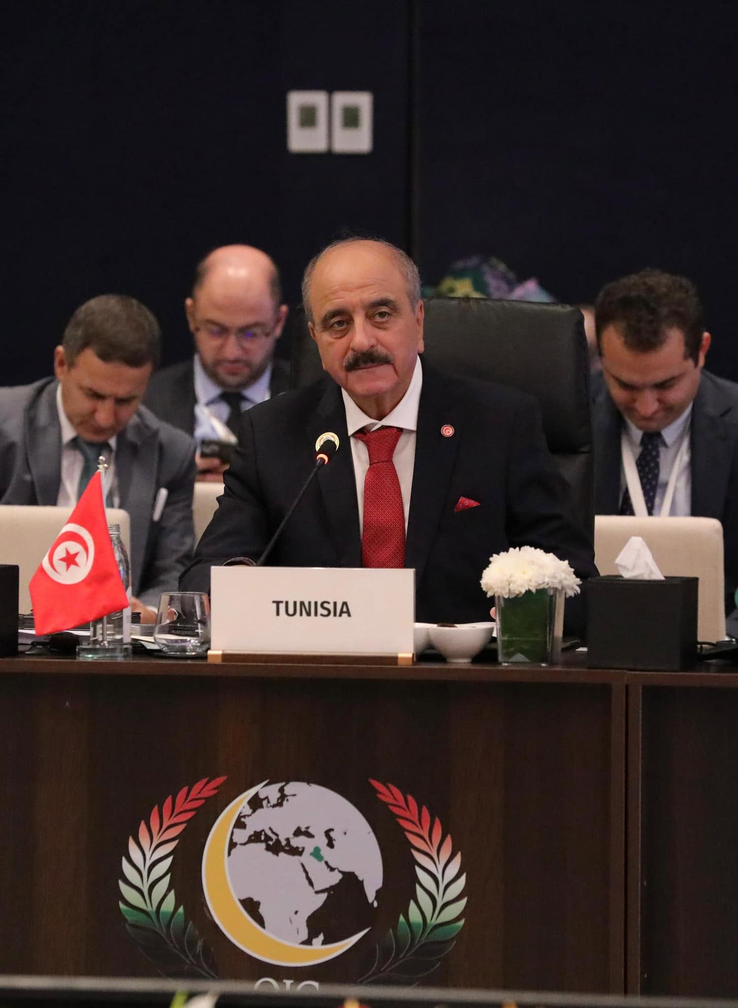 وزير الخارجية يلقي كلمة تونس أمام الدورة الثانية والخمسين لمجلس وزراء خارجية منظمة التعاون الإسلامي، المنعقدة ببغداد