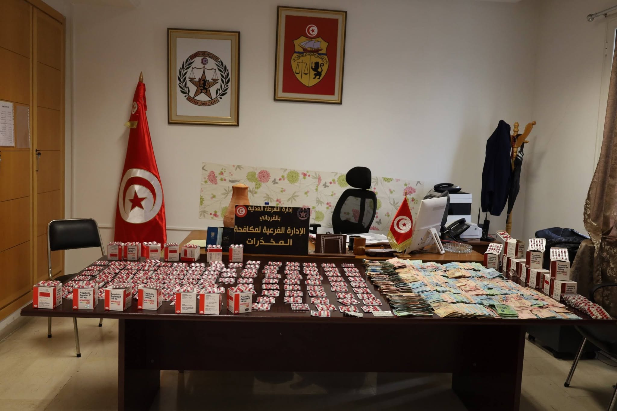 كشف  وإيقاف عناصر شبكة ضالعة في ترويج المخدرات تستهدف الاوساط الشبابية ومنها التلمذية