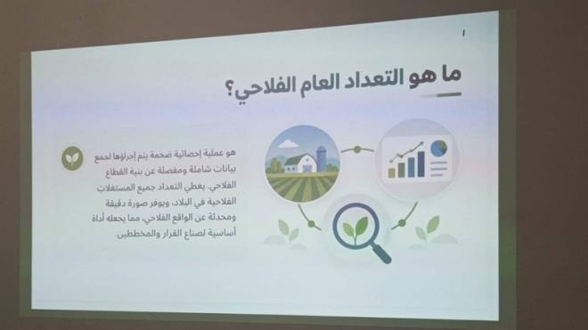 الكاف: تنظيم دورات تكوينية موجّهة لفائدة الأعوان والمشرفين المكلفين بانجاز المرحلة الثانية من مشروع التعداد العام الأول الفلاحي