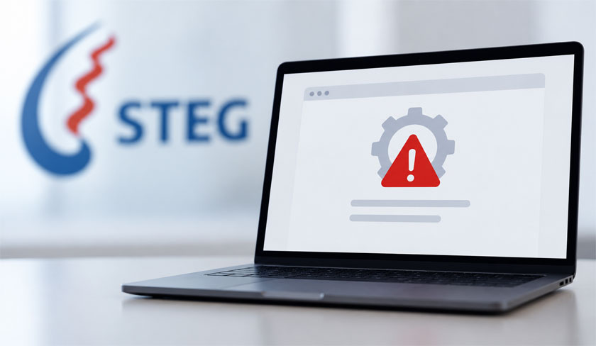 STEG : le site électronique désactivé temporairement pour prévenir tout risque de cybersécurité