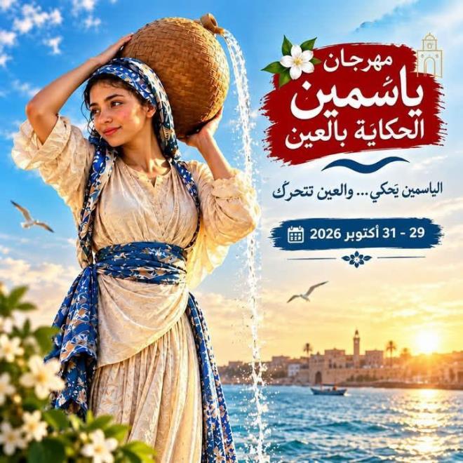 تظاهرة "ياسمين الحكاية بالعين" من 29 إلى 31 أكتوبر 2026