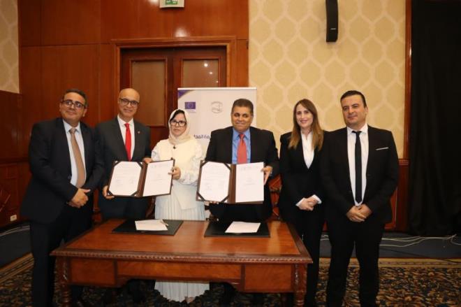 توقيع اتفاقيتي تعاون لمزيد تعزيز التواصل بين المؤسسات القضائية والرقابية والوسط الجامعي