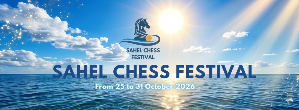 المنستير تحتضن من 25 الى 31 أكتوبر الدورة الثانية من مهرجان الساحل الدولي للشطرنج بمشاركة 20 دولة