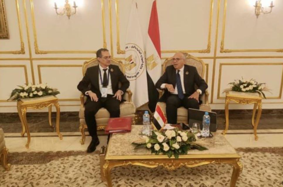  وزير الفلاحة ووزير الموارد المائية المصري يبحثان آفاق تطوير التعاون بين البلدين  